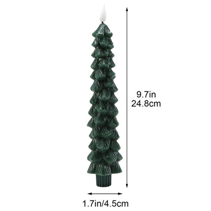 Remote-Controlled LED Candles for Christmas Trees – Safe and Elegant Holiday Decor