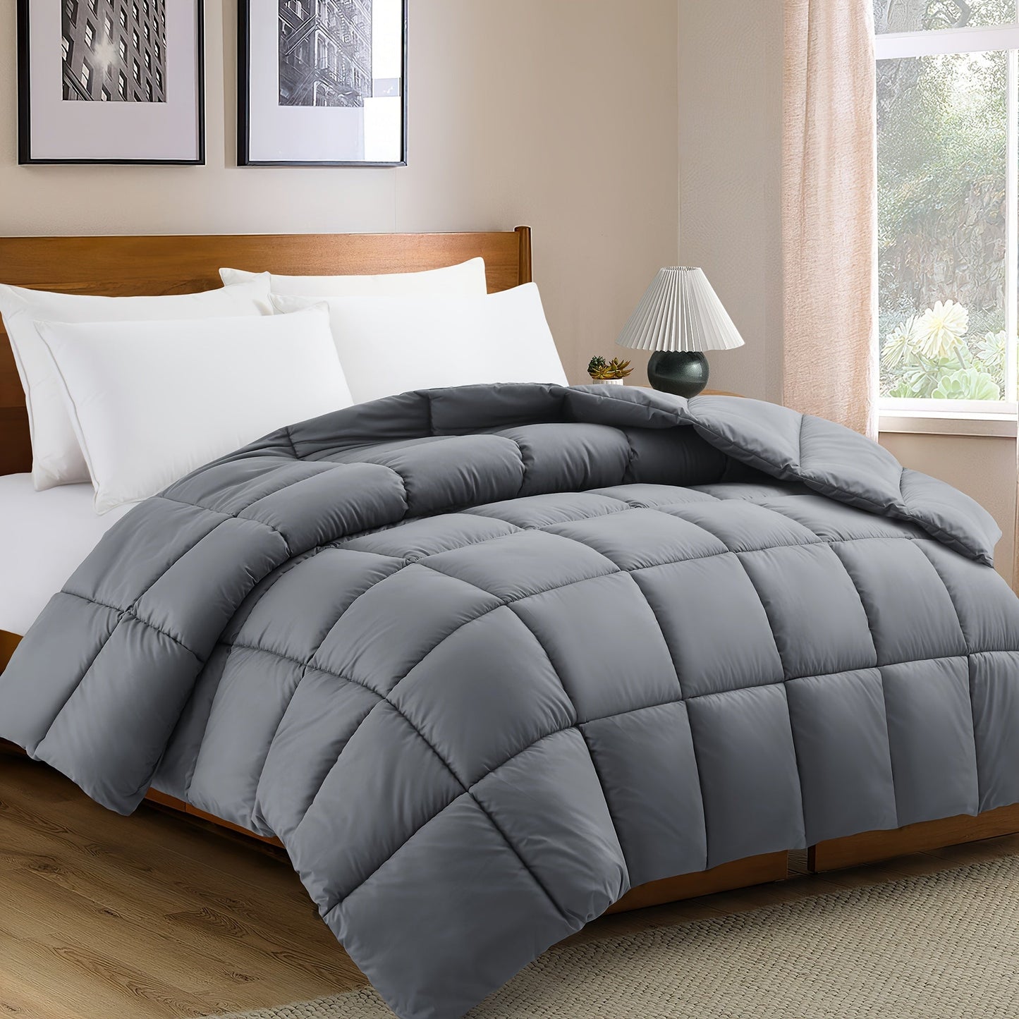Lightweight Classic Pattern Duvet Crafted from Cozy Polyester