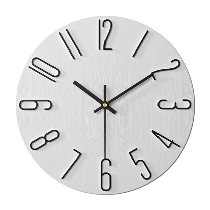 Minimalist Modern Wall Clock for Living Room Decor