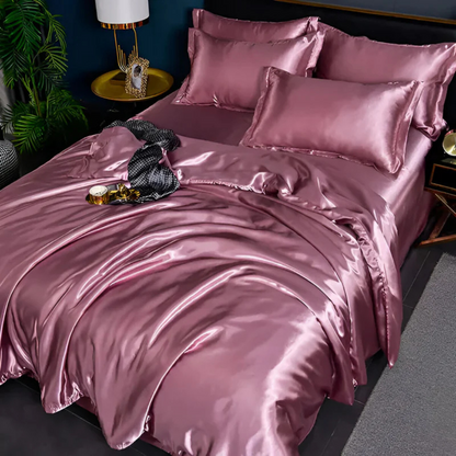 Luxe Silk Duvet Cover - Breathable & Silky Soft