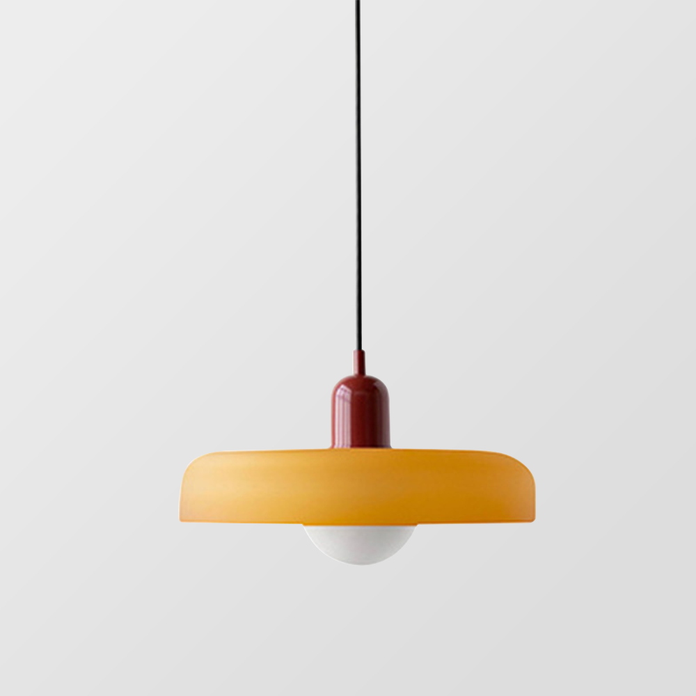 Vibrant Glass Pendant Light - BauLume