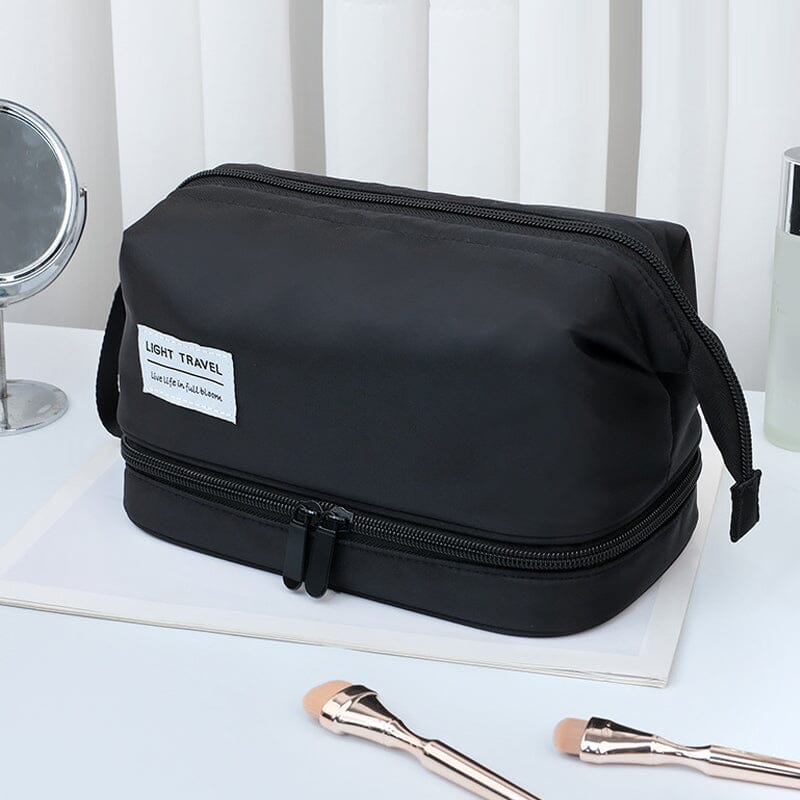 CapaciBag | Extra-Large Waterproof Toiletry Organizer - Durable Oxford & Nylon with Dry/Wet Separation