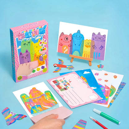Mess-Free Magic Painting Set for Kids - Unleash Your Creativity!
