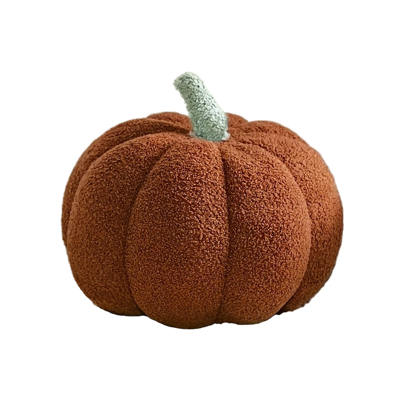 Cozy Plush Pumpkin Decorative Pillow