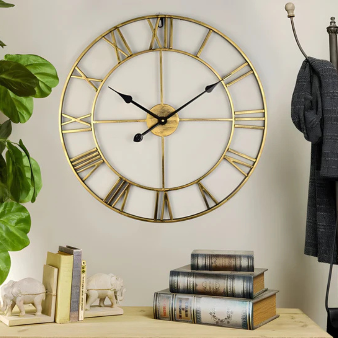 Exclusive Modern Large Wall Clock with Framed Design
