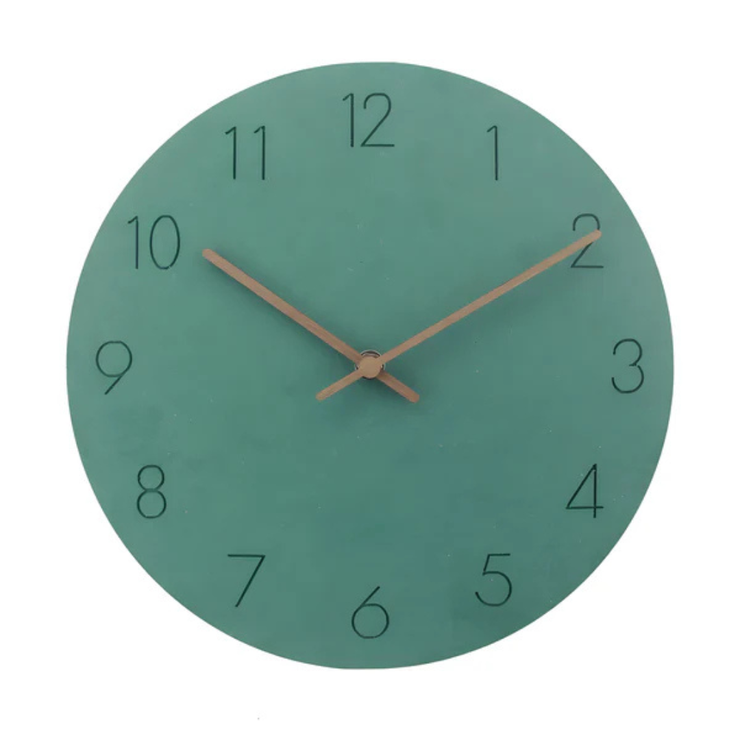 Sleek and Stylish Wooden Wall Clock