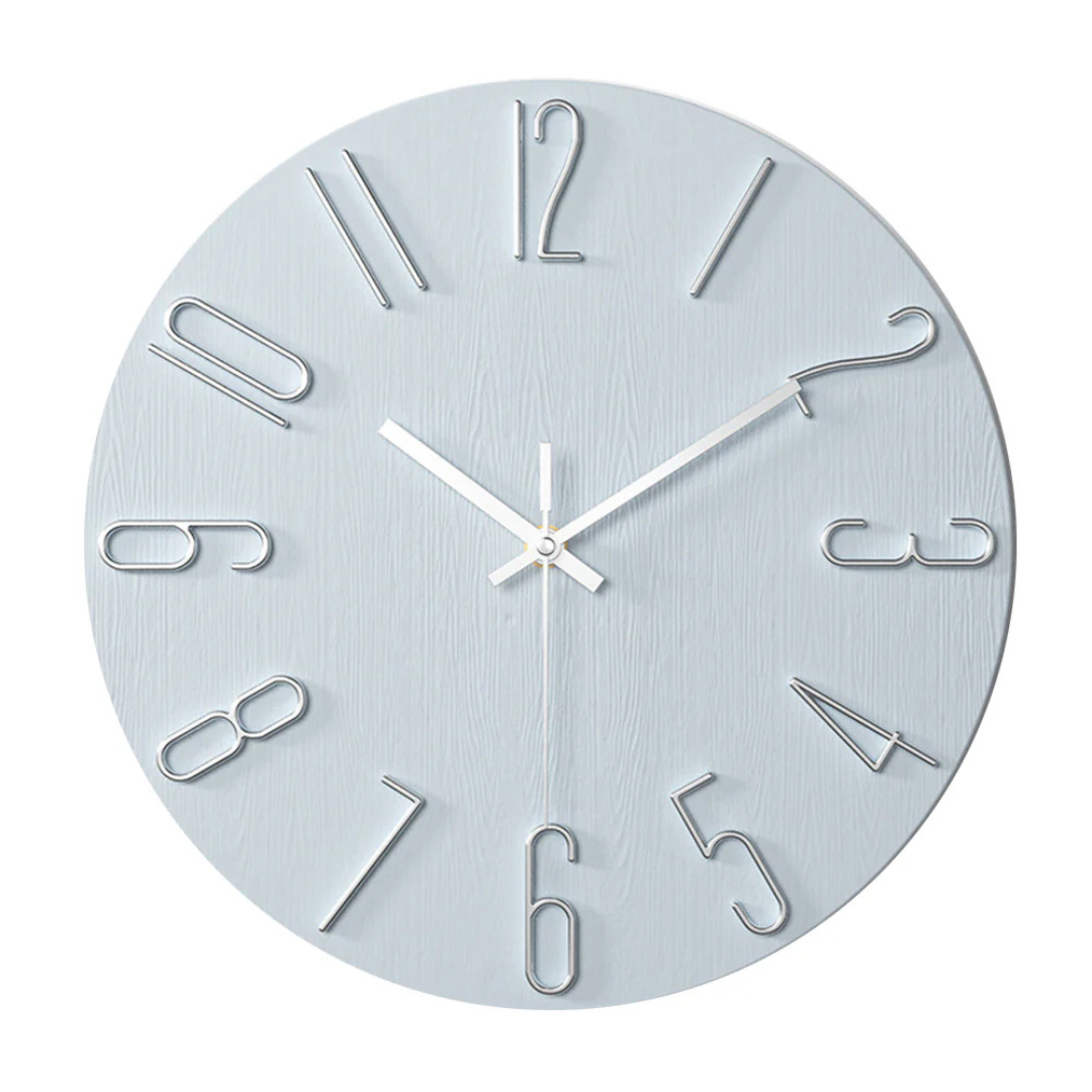 Minimalist Modern Wall Clock for Living Room Decor