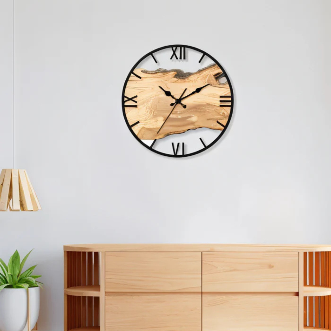 Hoopie Modern Minimalist Wall Clock