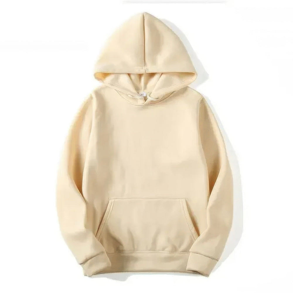 Ezra | Unisex Essential Hoodie with Adjustable Hood