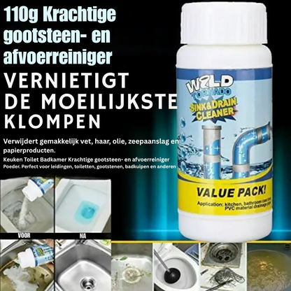 Effortless Drain Cleaner – Swiftly Clear Blockages with Ease