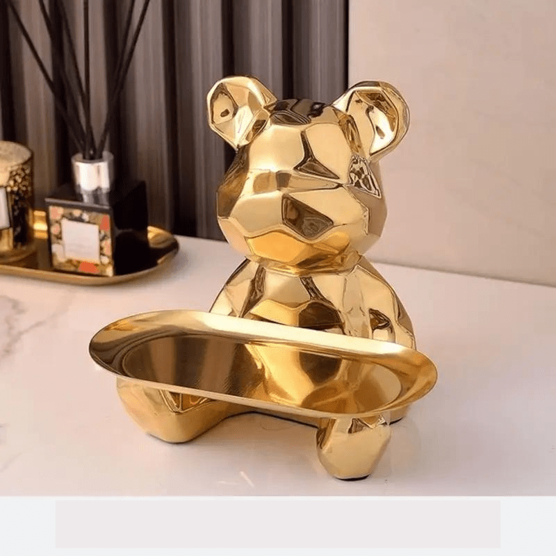 Geometric Bear - Stylish Storage and Organization Solution