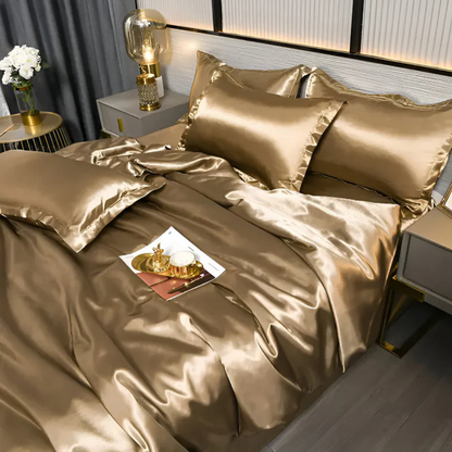 Luxe Silk Duvet Cover - Breathable & Silky Soft