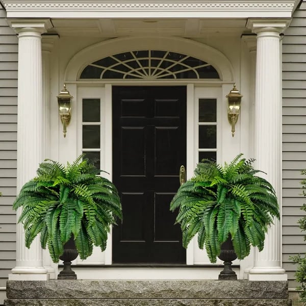 Buy One, Get One Free | Realistic UV-Resistant Artificial Boston Fern
