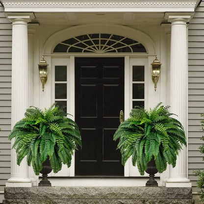 Buy One, Get One Free | Realistic UV-Resistant Artificial Boston Fern