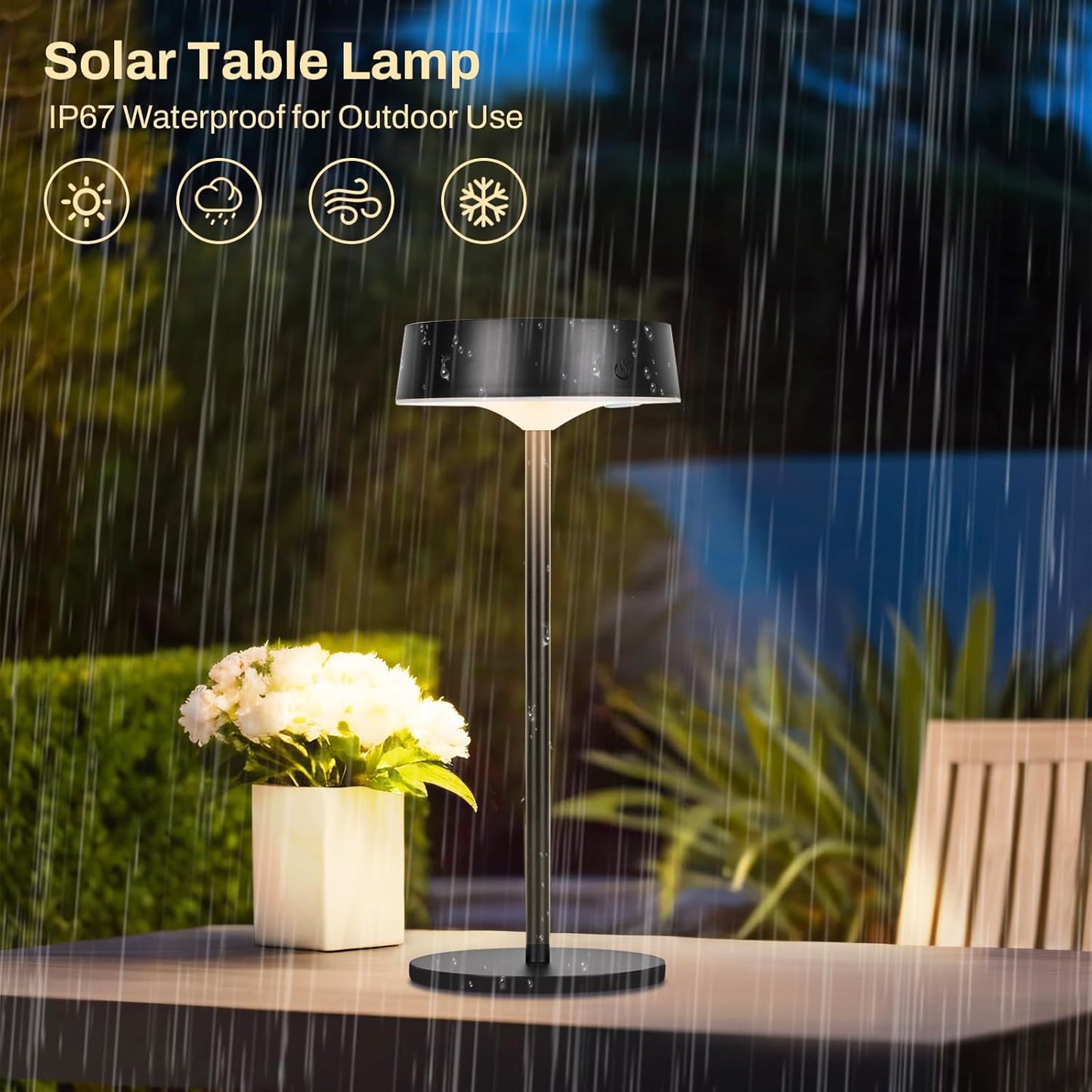 Portable Outdoor Rechargeable Lamp