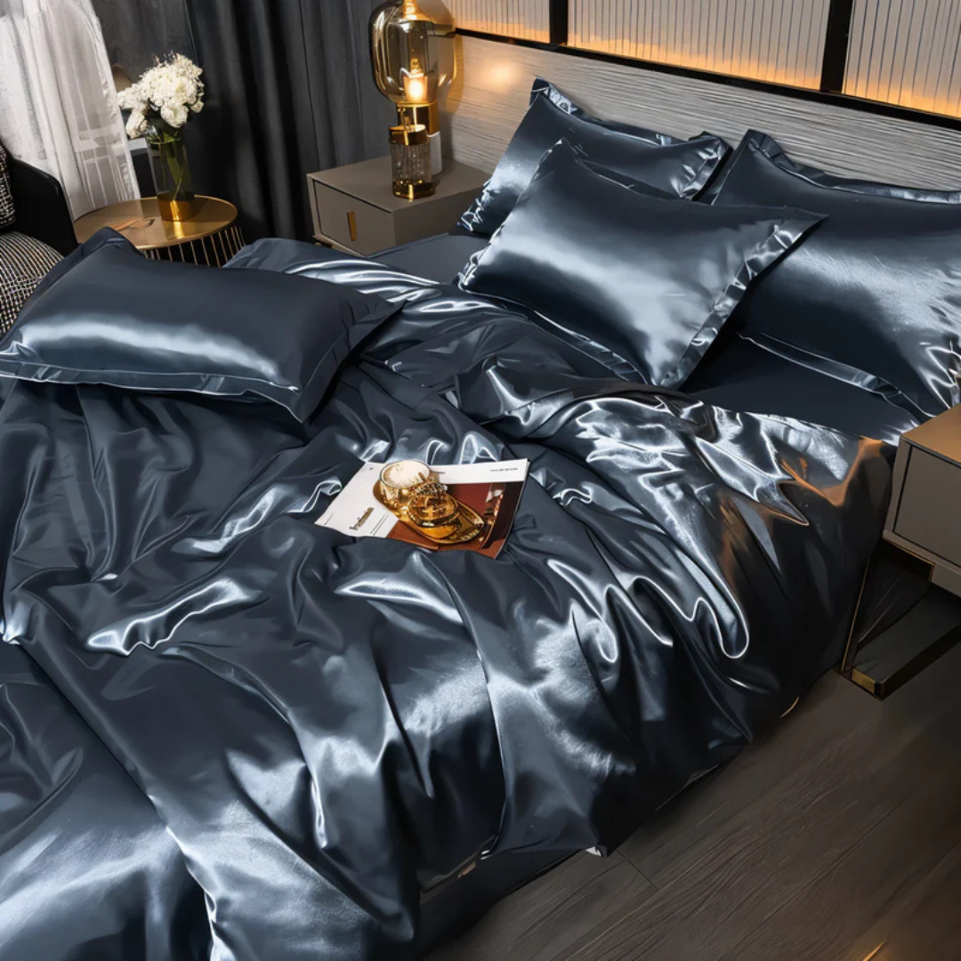 Luxe Silk Duvet Cover - Breathable & Silky Soft