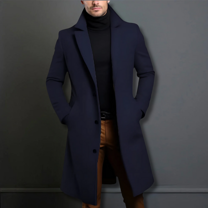 TOM - Men's Classic Tailored Overcoat