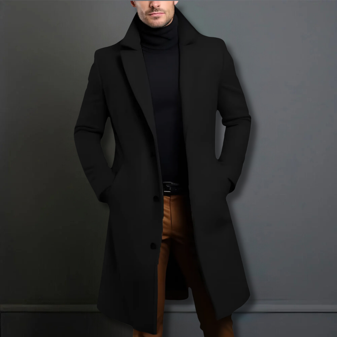 TOM - Men's Classic Tailored Overcoat