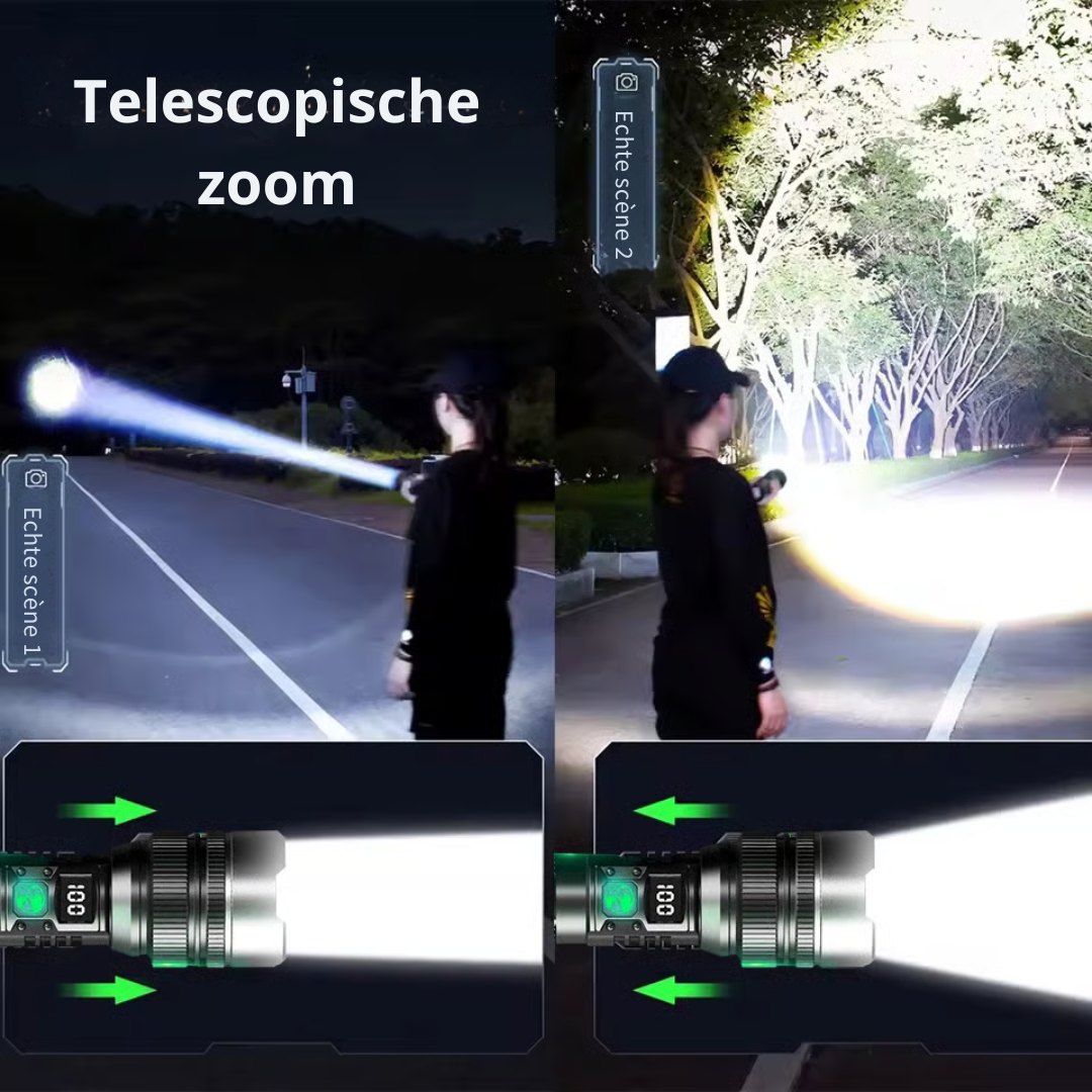 Powerful Compact LED Survival Flashlight – Reliable Illumination