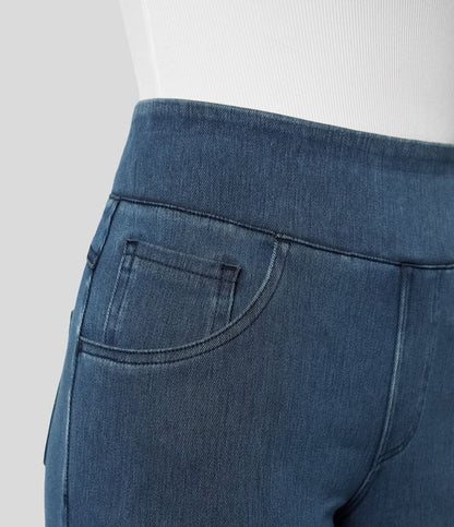 LIVAA | Women's High-Waisted Elastic Trousers