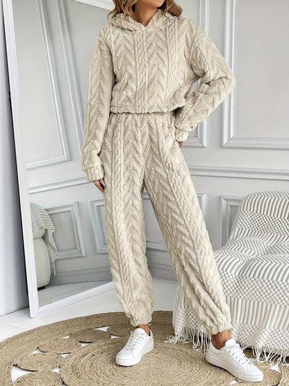 Luna | Warm & Cozy Hooded Winter Ensemble
