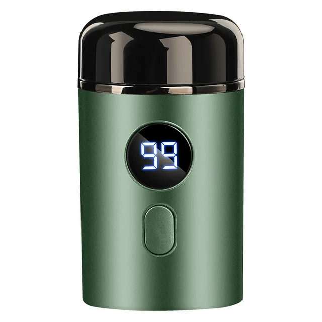 Compact Waterproof Electric Shaver — Portable Grooming Tool with 15 Blades