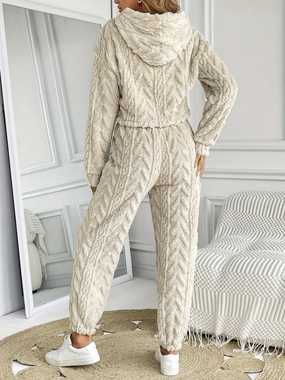 Luna | Warm & Cozy Hooded Winter Ensemble