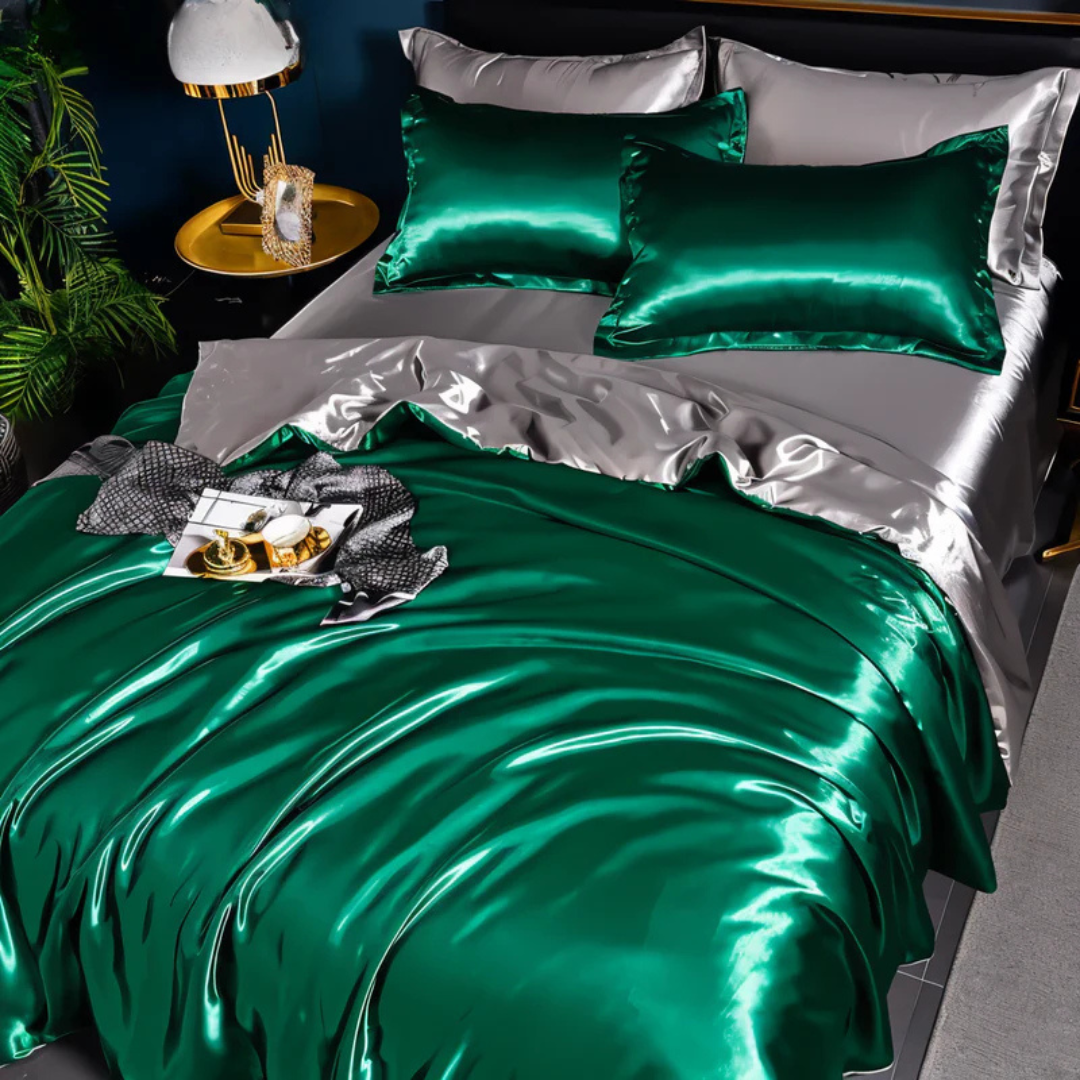 Luxe Silk Duvet Cover - Breathable & Silky Soft