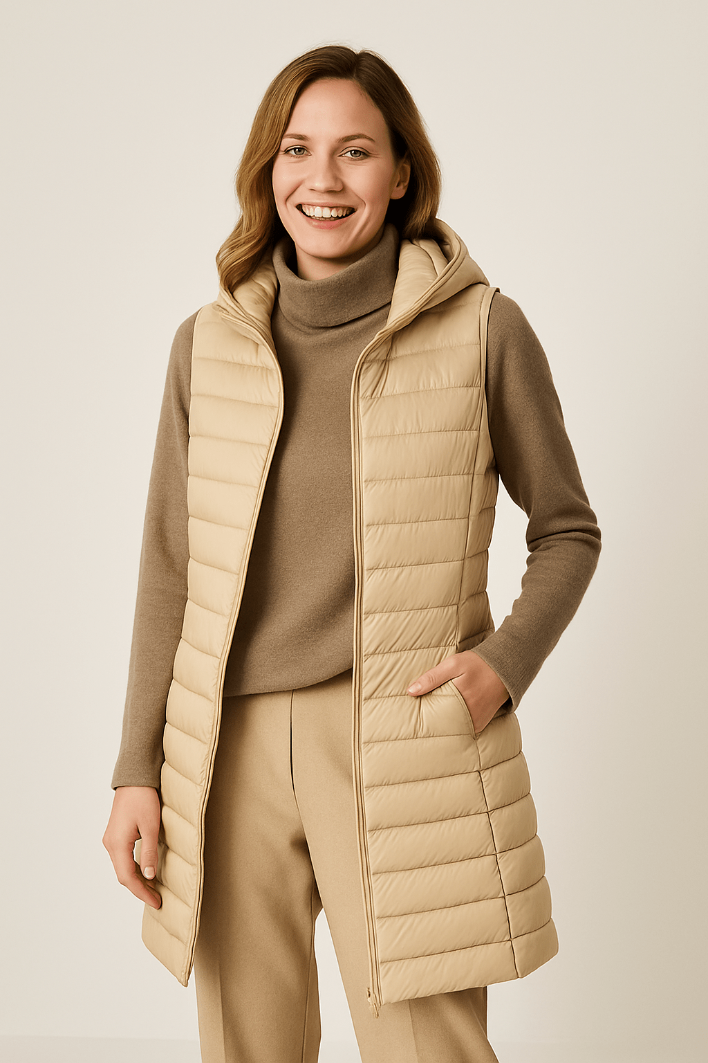 Emalie | Women's Hooded Quilted Winter Coat
