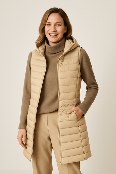 Emalie | Women's Hooded Quilted Winter Jacket