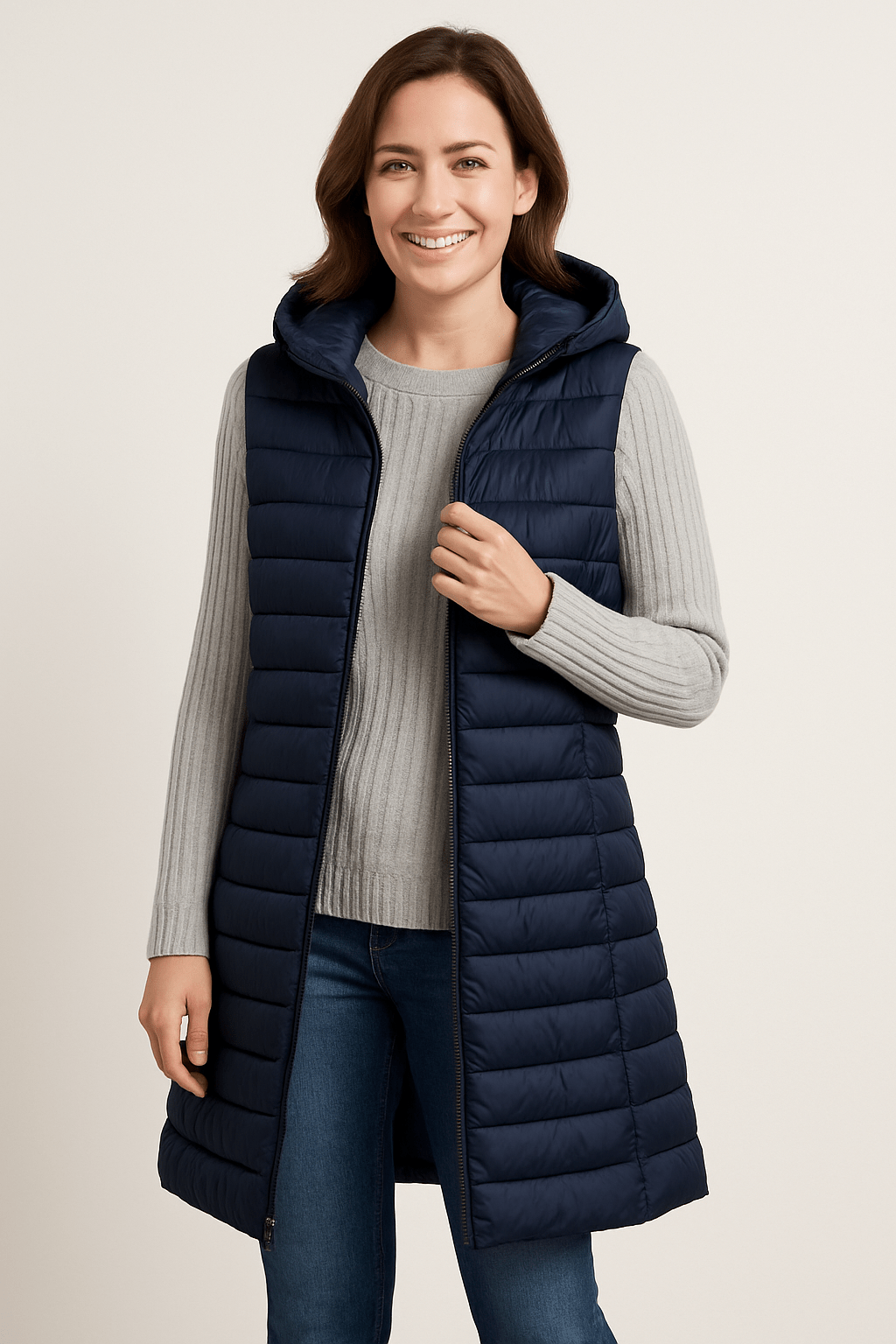 Emalie | Women's Hooded Quilted Winter Jacket