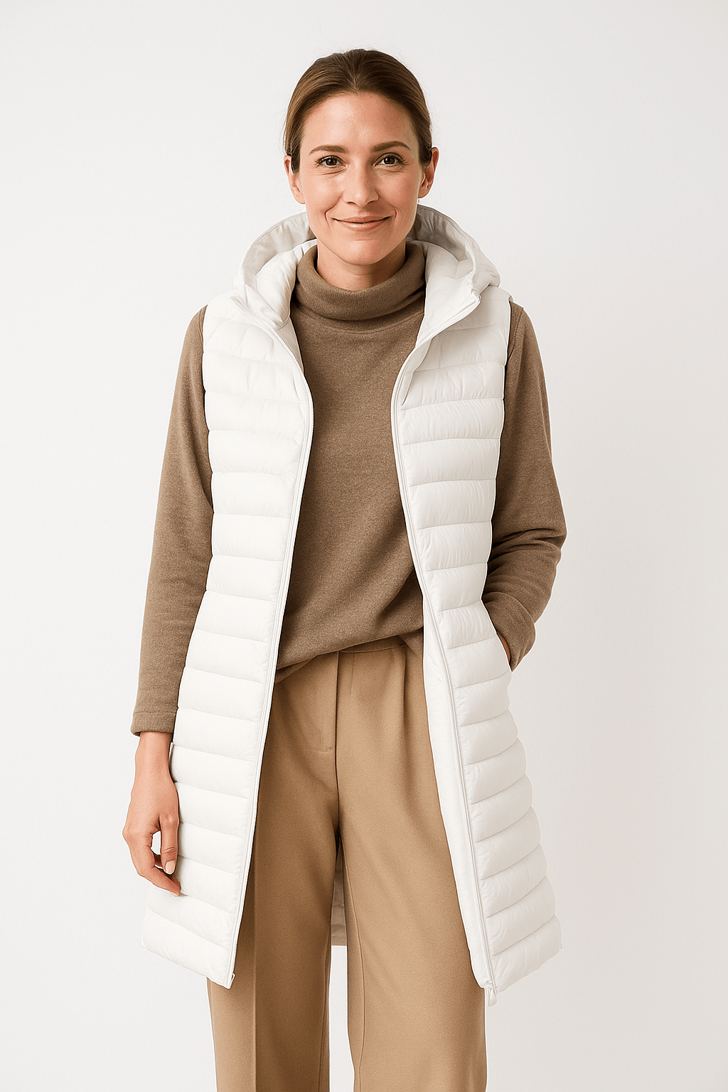 Emalie | Women's Hooded Quilted Winter Coat