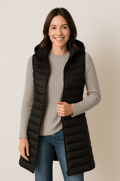 Emalie | Women's Hooded Quilted Winter Coat