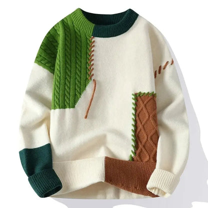 Apollo Vanguard Patchwork Sweater