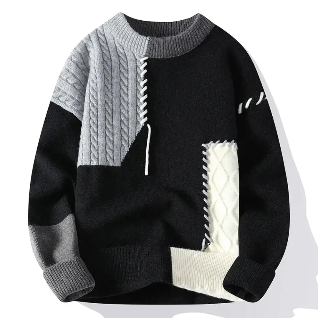 Apollo Vanguard Patchwork Sweater