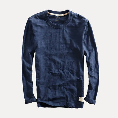 Axel Long Sleeve Cotton Button-Up