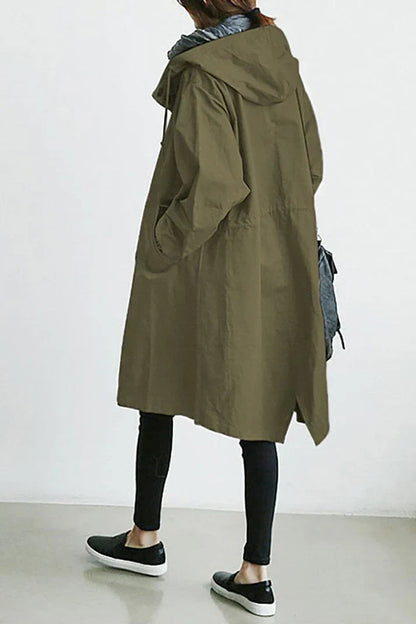Amara | Stylish Oversized Trench Coat for Women – Effortlessly Chic and Relaxed