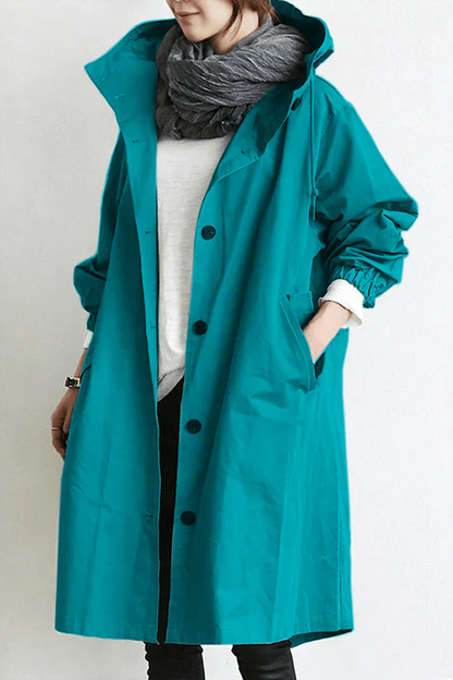Amara | Stylish Oversized Trench Coat for Women – Effortlessly Chic and Relaxed