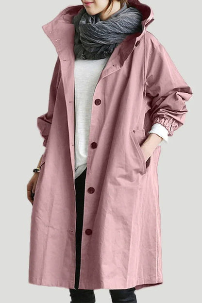 Amara | Stylish Oversized Trench Coat for Women – Effortlessly Chic and Relaxed