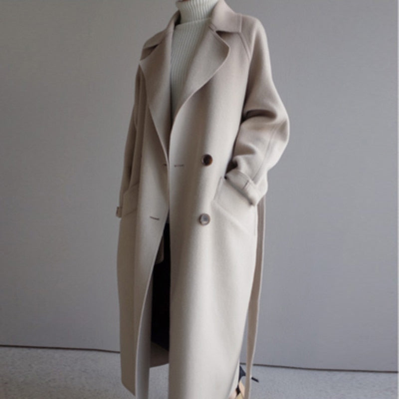 Tatiana | Chic Longline Coat for Women - Perfect for Cold Weather
