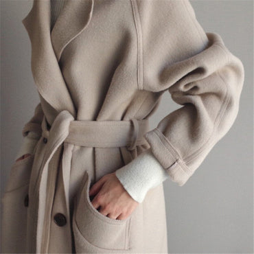Tatiana | Chic Longline Coat for Women - Perfect for Cold Weather