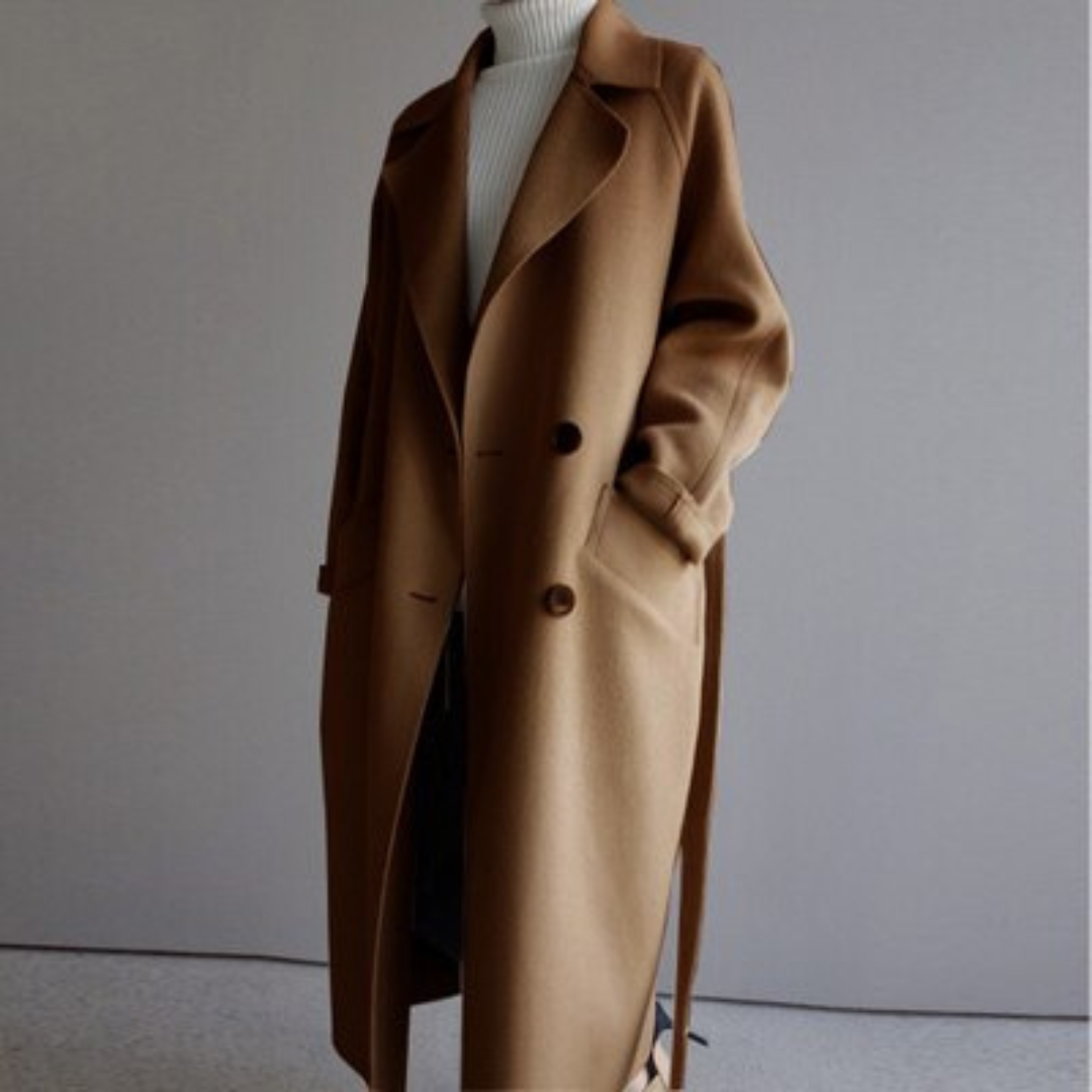 Tatiana | Chic Longline Coat for Women - Perfect for Cold Weather