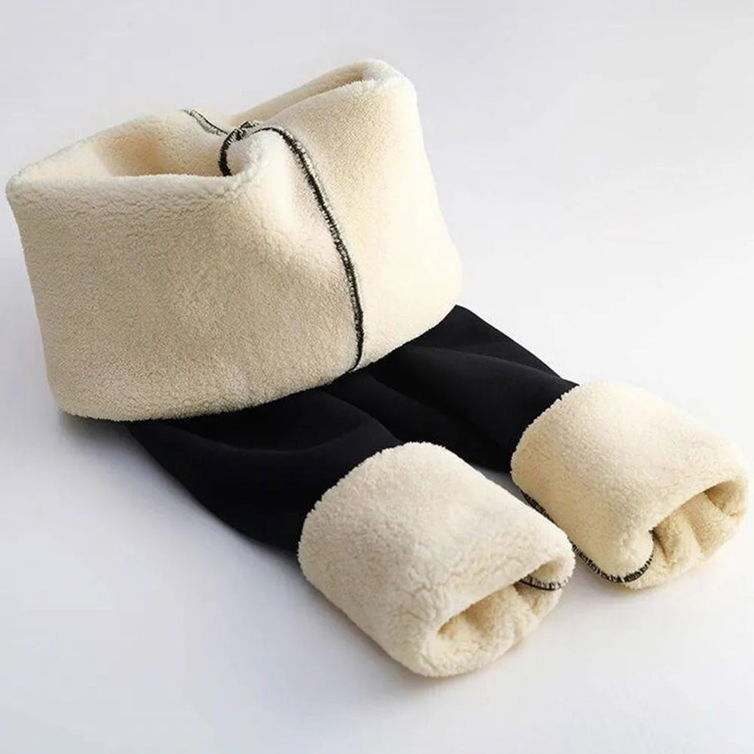 SOLINA - Women's Fleece Leggings for Winter
