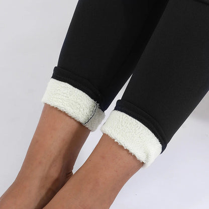 SOLINA - Women's Fleece Leggings for Winter