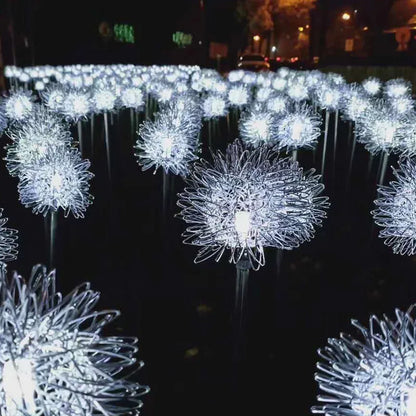 Solar-Powered Waterproof Dandelion-Shaped Garden Lamp
