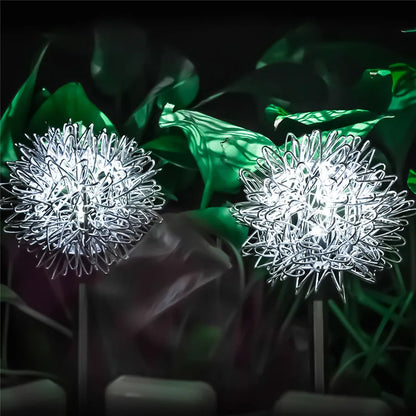 Solar-Powered Waterproof Dandelion-Shaped Garden Lamp