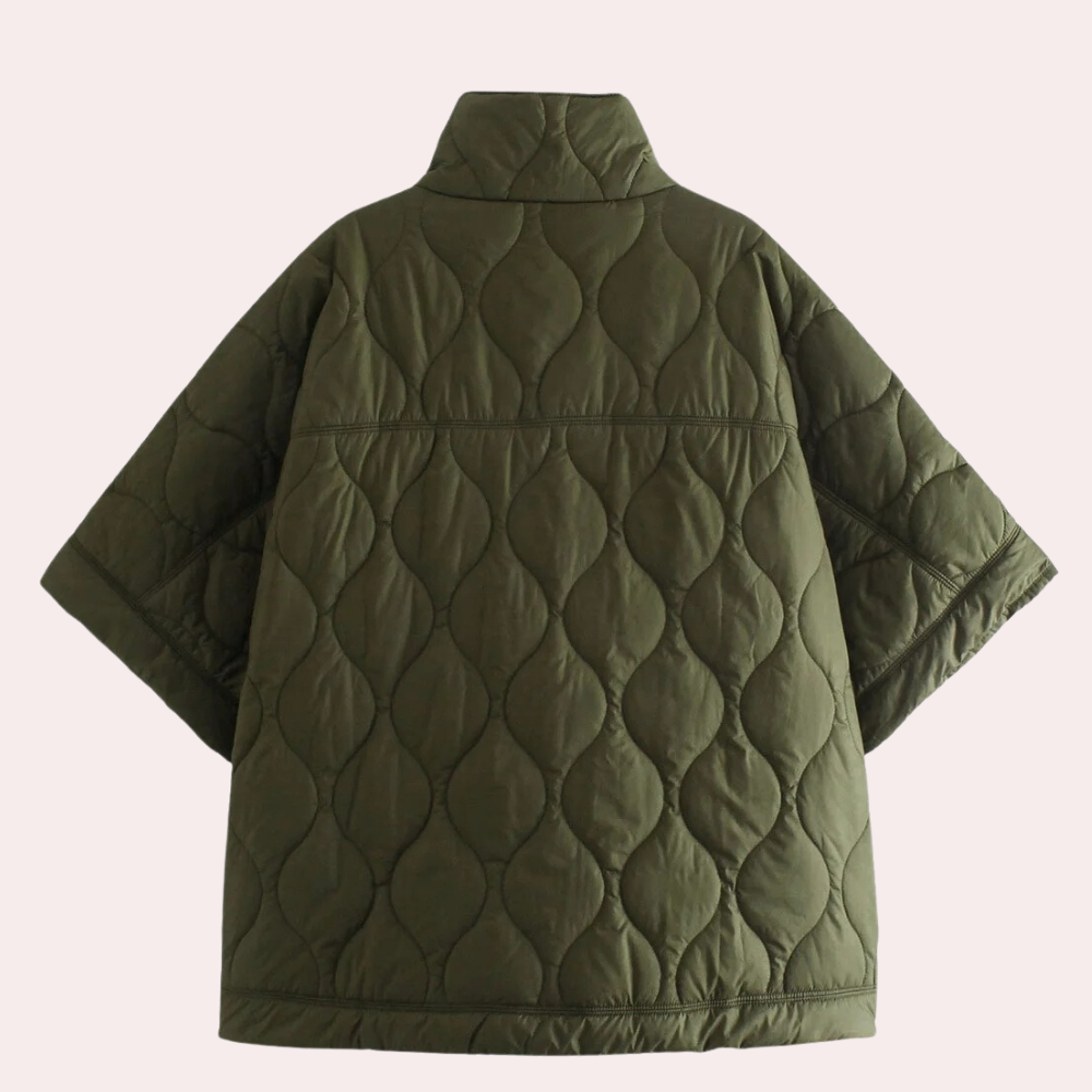 Esma | Women's Lightweight Quilted Short-Sleeve Winter Coat