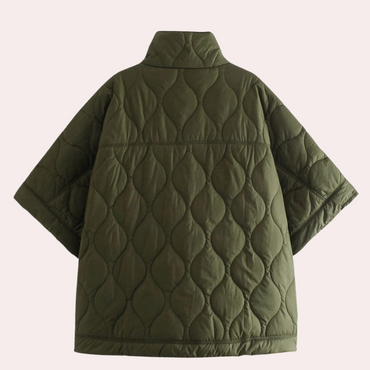 Esma | Women's Lightweight Quilted Short-Sleeve Winter Coat