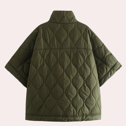Esma | Women's Lightweight Quilted Short-Sleeve Winter Coat