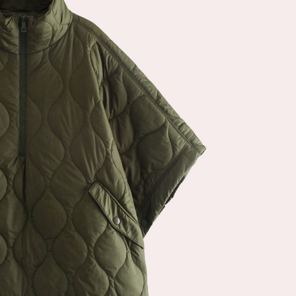 Esma | Women's Lightweight Quilted Short-Sleeve Winter Coat